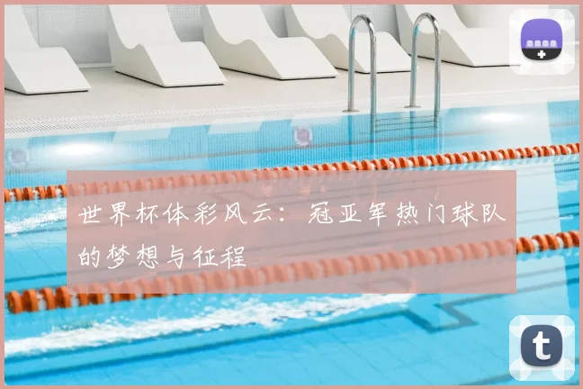 世界杯体彩风云:冠亚军热门球队的梦想与征程