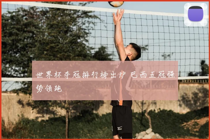 世界杯夺冠排行榜出炉 巴西五冠强势领跑
