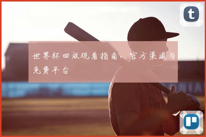 世界杯回放观看指南,官方渠道与免费平台